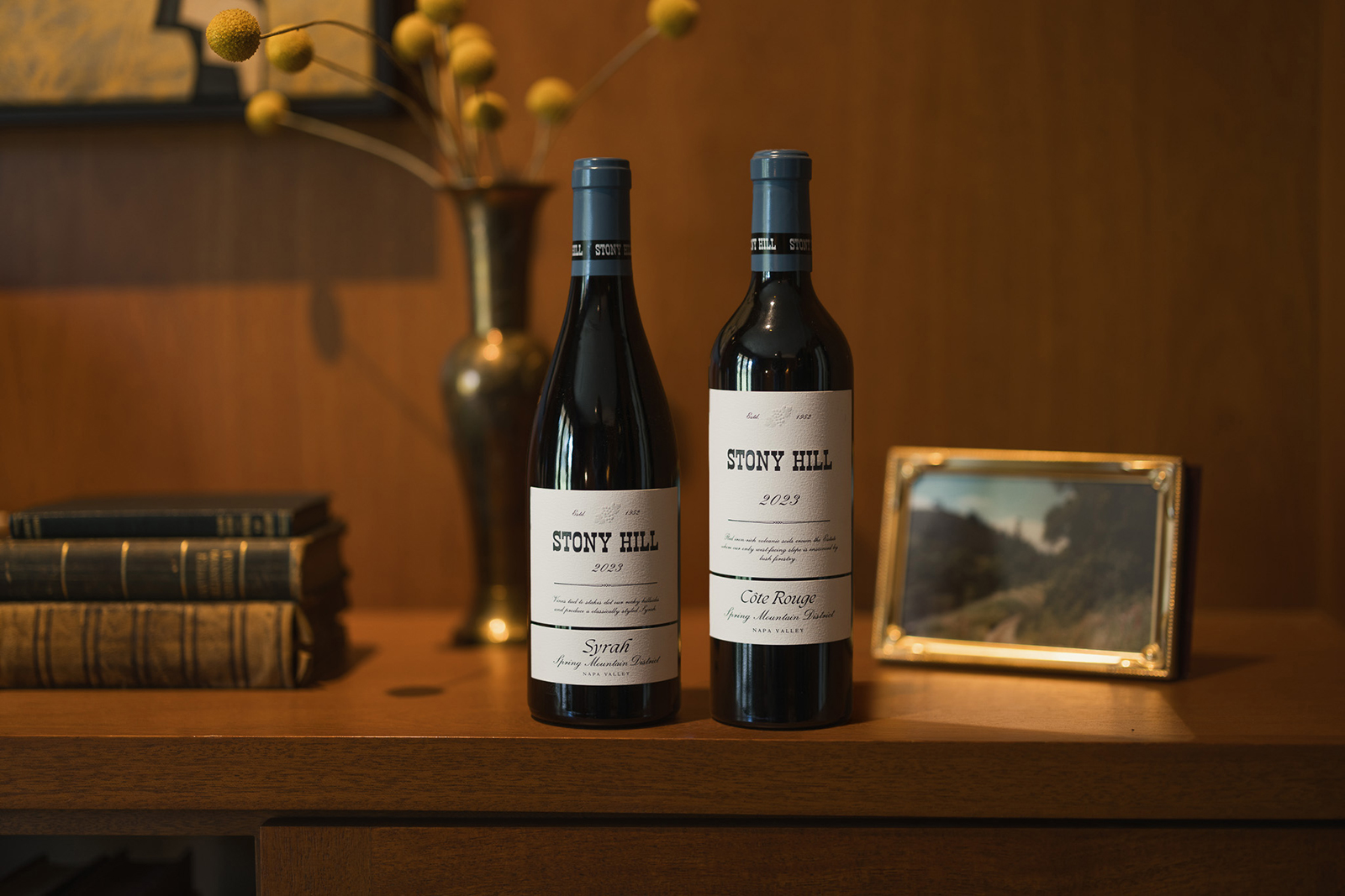 Stony Hill 2023 Cote Rouge Cabernet Sauvignon and 2023 Syrah